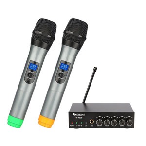 Fifine Dual Channel Wireless Handheld Microphone